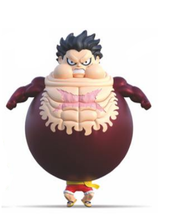 ONE PIECE - Luffy "Tankman" - Elastikorps Figure 23cm