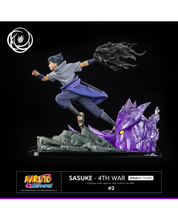 NARUTO - Sasuke Uchiwa Ikigai - 4th War - Resin Statue 1/6 By Tsume