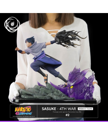 NARUTO - Sasuke Uchiwa Ikigai - 4th War - Resin Statue 1/6 By Tsume
