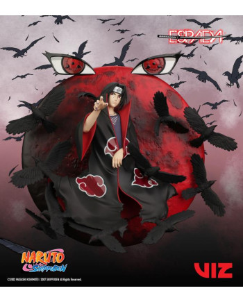 NARUTO SHIPPUDEN - Itachi Uchiha - Wall Statue 25cm