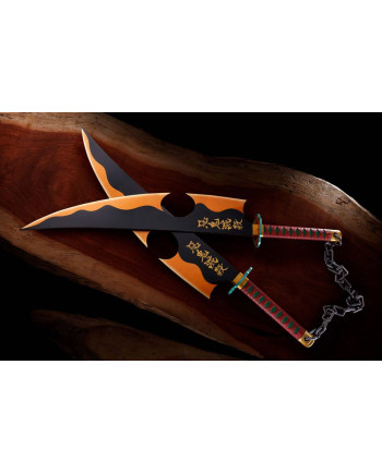 DEMON SLAYER - Nichirin Tengen Uzui Sword - Réplique Proreplica 110cm