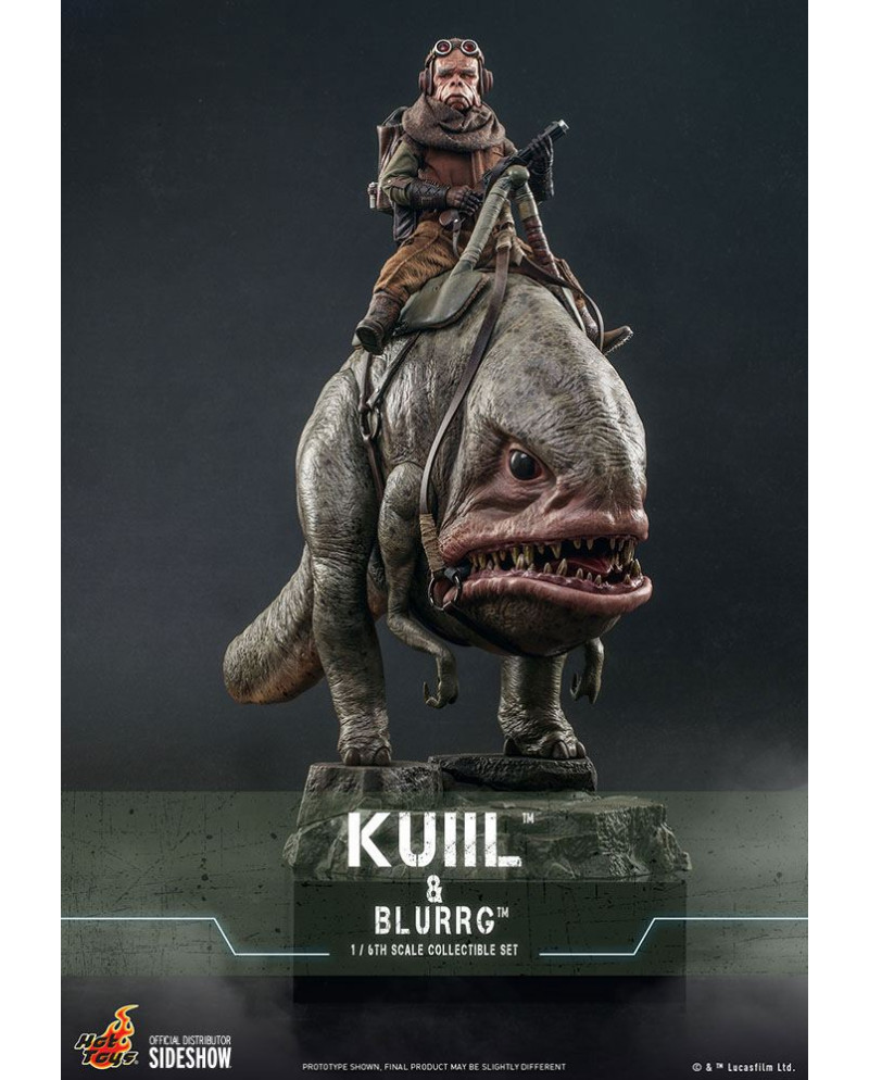 STAR WARS - Kuiil & Blurrg (The Mandalorian) - Statues 37cm