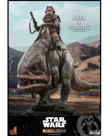 STAR WARS - Kuiil & Blurrg (The Mandalorian) - Statues 37cm