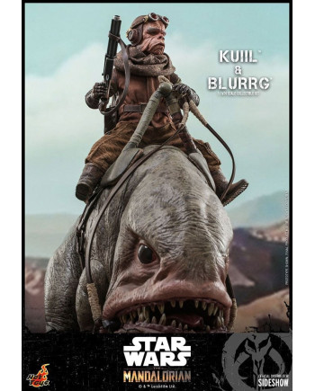 STAR WARS - Kuiil & Blurrg (The Mandalorian) - Statues 37cm