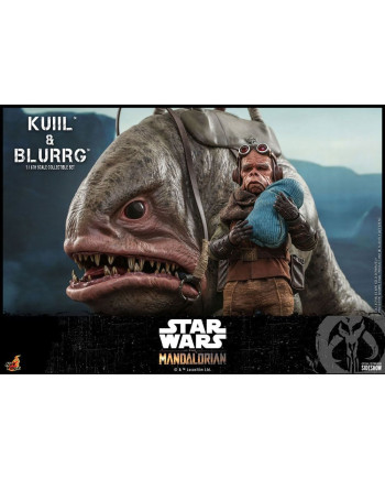 STAR WARS - Kuiil & Blurrg (The Mandalorian) - Statues 37cm