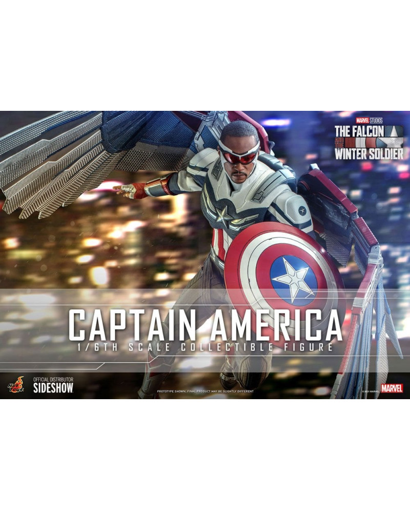 MARVEL - Captain America (Falcon & Winterr S) - Action Figure 30cm