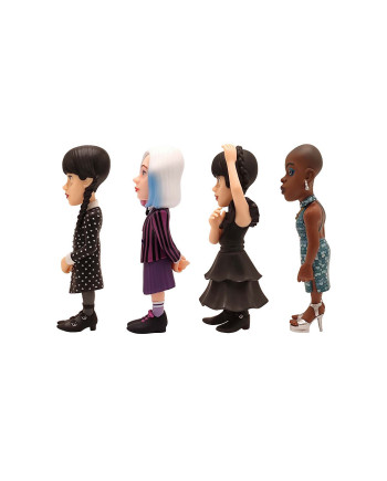 WEDNESDAY -Wednesday, Wednesday in dress,Enid,Bianca -4 Fig. Minix 7cm