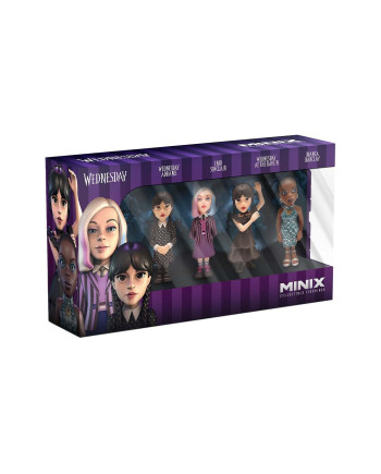 WEDNESDAY -Wednesday, Wednesday in dress,Enid,Bianca -4 Fig. Minix 7cm