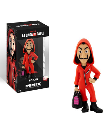 MONEY HEIST - Tokyo with Mask - Figure Minix 12cm
