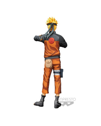 NARUTO SHIPPUDEN - Uzumaki Naruto - Figurine Grandista Nero