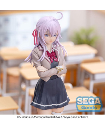 ALYA SOMETIMES HIDES HER FEELINGS .. - Alya - Statue Luminasta 18cm