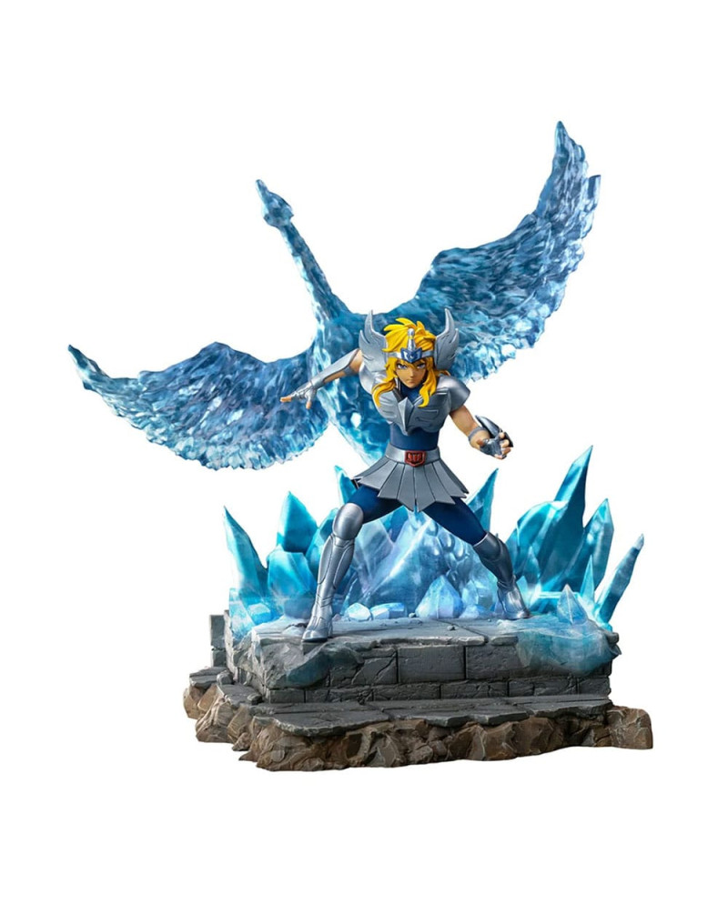 SAINT SEIYA - Cygnus Hyoga - Statue Art Scale Deluxe 1/10 27cm