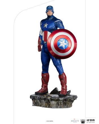 INFINITY SAGA-Captain America battle NY-Statue BDS Art Scale 1/10 23cm