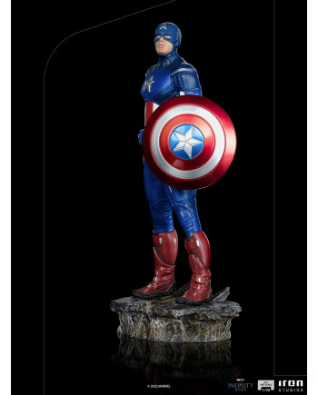 INFINITY SAGA-Captain America battle NY-Statue BDS Art Scale 1/10 23cm