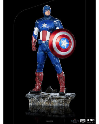 INFINITY SAGA-Captain America battle NY-Statue BDS Art Scale 1/10 23cm