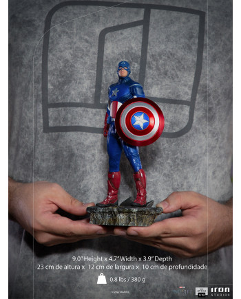 INFINITY SAGA-Captain America battle NY-Statue BDS Art Scale 1/10 23cm