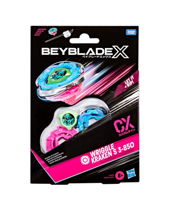 BEYBLADE X - Wriggle Kraken S 3-85O CX Starter Pack