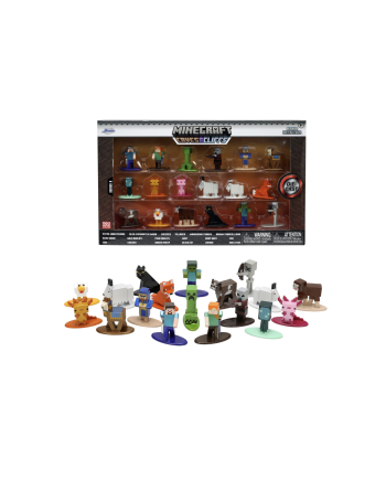 MINECRAFT - Multi Pack of 1,65inch NanoFigures - 18pc - Wave 8