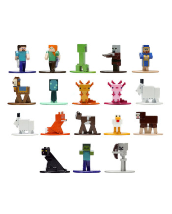 MINECRAFT - Multi Pack of 1,65inch NanoFigures - 18pc - Wave 8