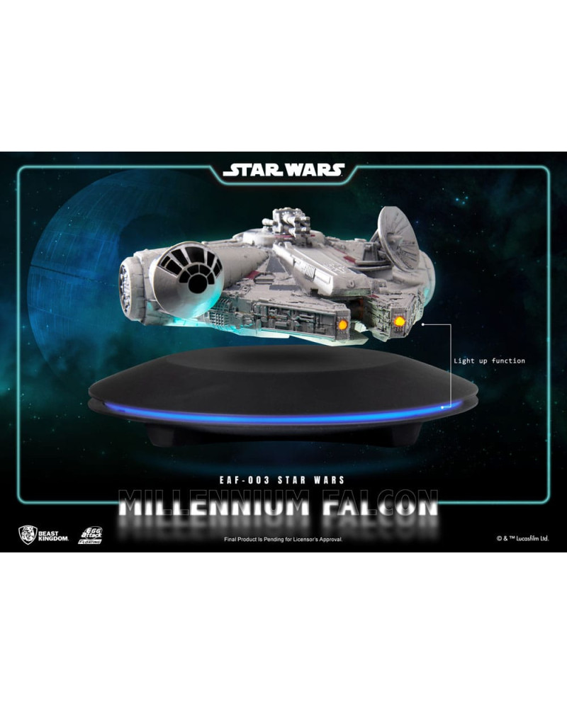 STAR WARS - Millenium Falcon "Floating" - Statue 13cm