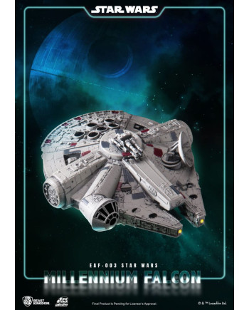 STAR WARS - Millenium Falcon "Floating" - Statue 13cm