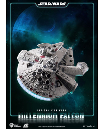 STAR WARS - Millenium Falcon "Floating" - Statue 13cm