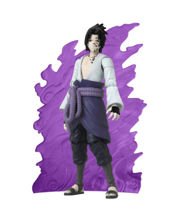 NARUTO - Sasuke with transf. effect - Figure Anime Heroes Beyond 17cm