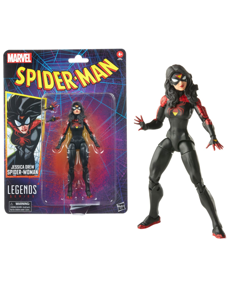 MARVEL LEGENDS - Jessica Drew Spider-Woman -Fig. Retro Collection 15cm