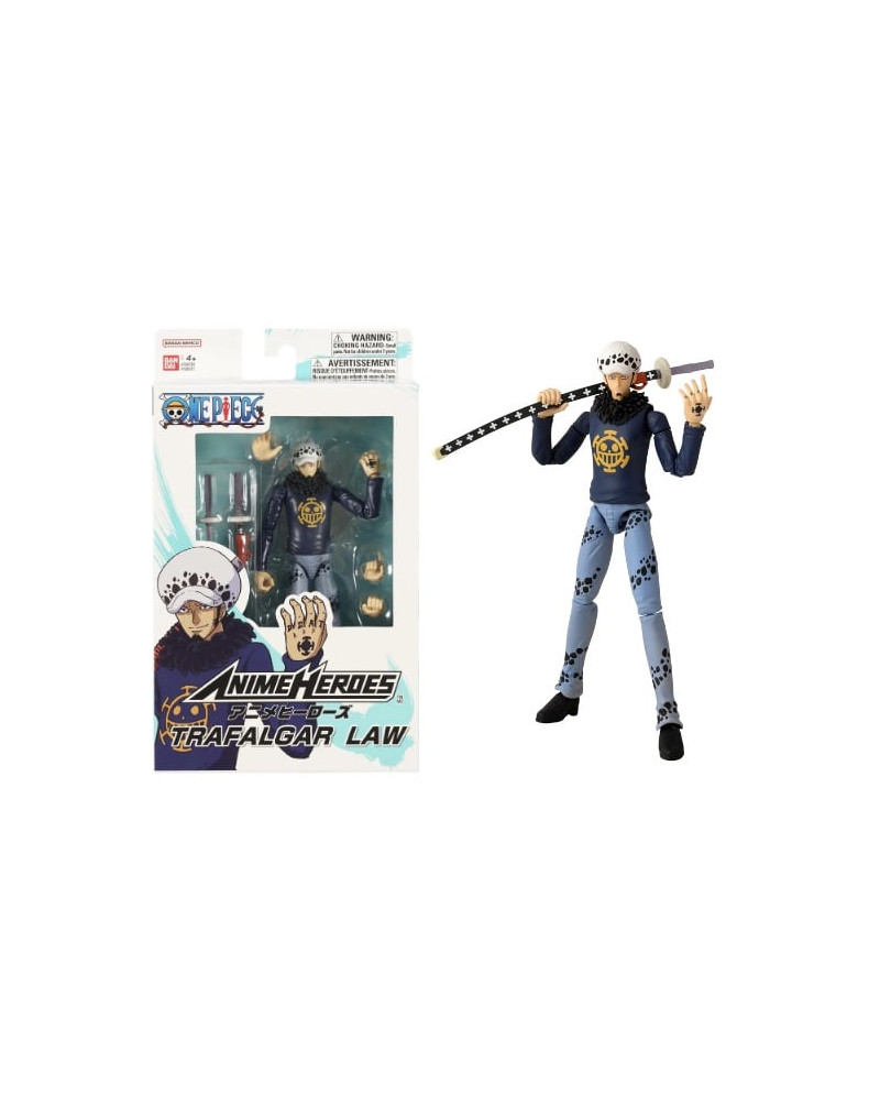 ONE PIECE - Trafalgar Law - Figure Anime Heroes 17cm