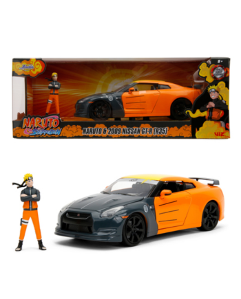 NARUTO - Naruto & 2009 Nissan GT-R (R35) - 1:24