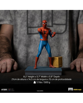 MARVEL - Spider-Man 60s (Animated Series) - Statue ArtScale 1/10 21cm