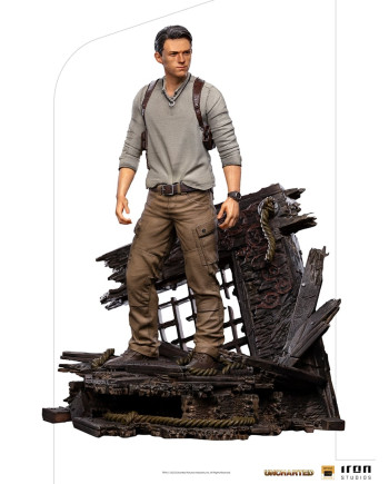UNCHARTED - Nathan Drake - Statuette ArtScale 1/10 Deluxe - 22cm