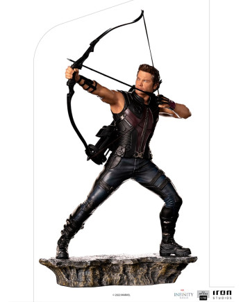 INFINITY SAGA- Hawkey " battle of NY " -Statue BDS Art Scale 1/10 23cm