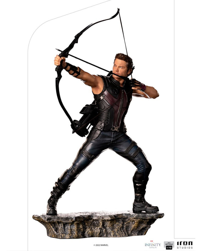 INFINITY SAGA- Hawkey " battle of NY " -Statue BDS Art Scale 1/10 23cm
