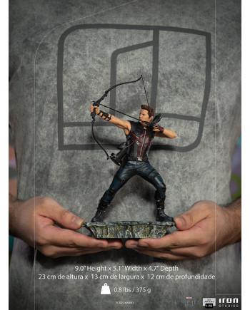 INFINITY SAGA- Hawkey " battle of NY " -Statue BDS Art Scale 1/10 23cm