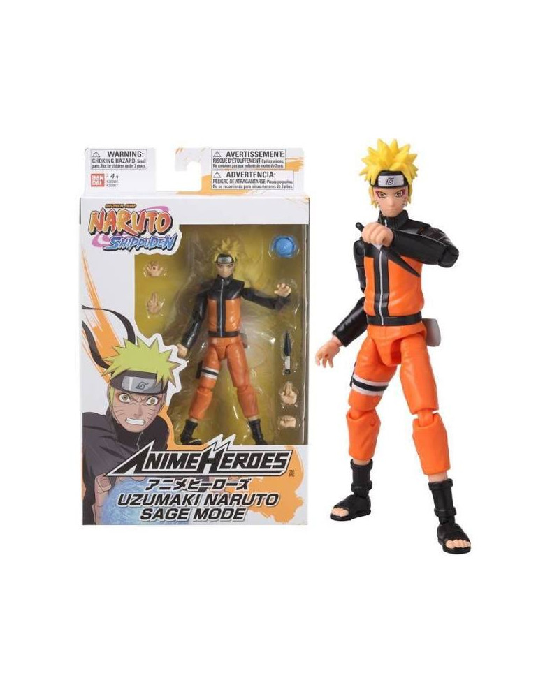 NARUTO - Uzumaki Naruto Sage Mode - Figure Anime Heroes 17cm