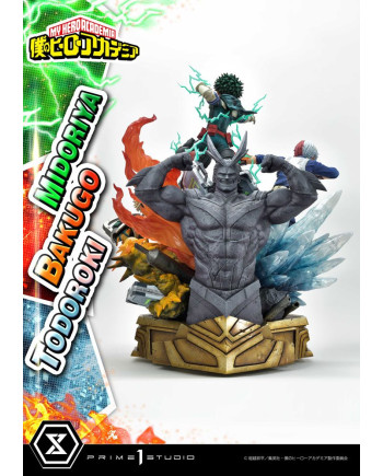 MY HERO ACADEMIA - Midoriya, Bakugo & Todoroki - Statue 69cm