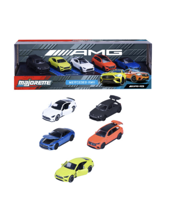 RIDE COOL - Mercedes-AMG - Pack of 5 Miniature Cars - 1:64