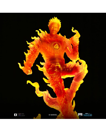 FANTASTIC FOUR 2025 - Human Torch - Statue Art Scale 1/10 21cm