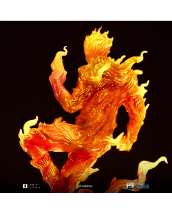 FANTASTIC FOUR 2025 - Human Torch - Statue Art Scale 1/10 21cm