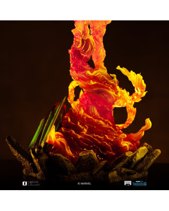 FANTASTIC FOUR 2025 - Human Torch - Statue Art Scale 1/10 21cm