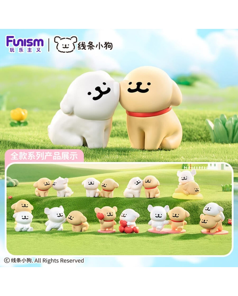 MALTESE - Happy Snuggling Series - Blind Box 8 X 2 Figure set 5-9cm