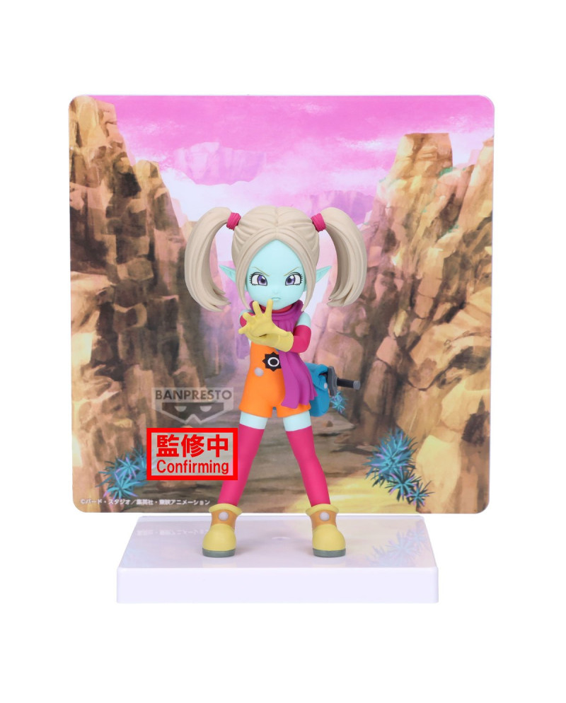 DRAGON BALL DAIMA - Panzy - Figure Figure with Panel 13cm