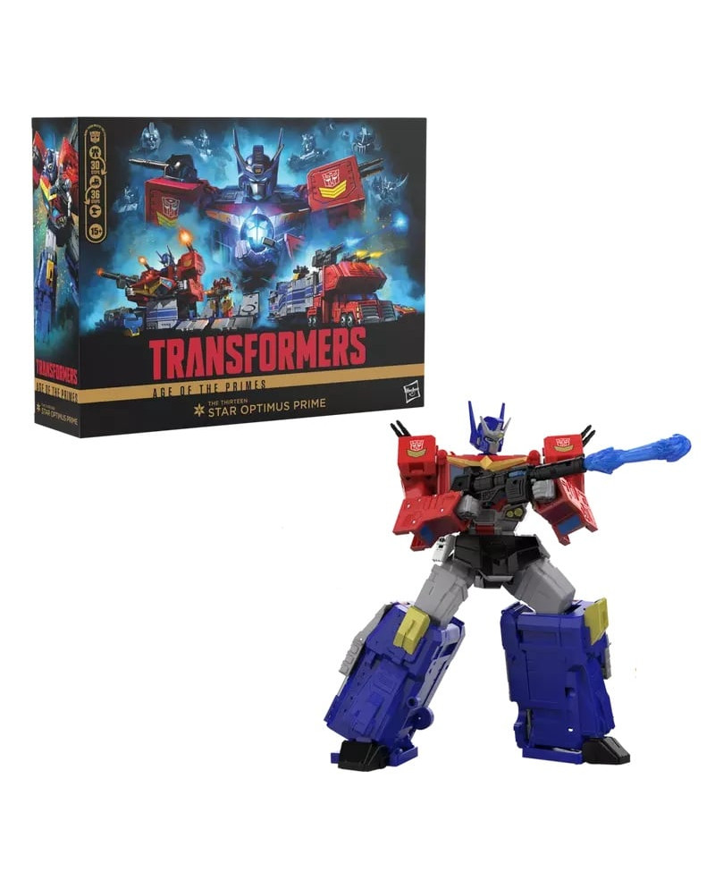 TRANSFORMERS - Star Optimus Prime - Figure Age of the Primes 38cm