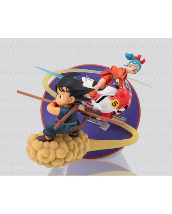 DRAGON BALL - Son Goku & Bulma - Statue FiguartsZERO 18cm