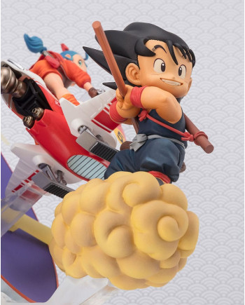 DRAGON BALL - Son Goku & Bulma - Statue FiguartsZERO 18cm