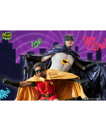 BATMAN - Batman & Robin "1966" - Statue Diorama 1/8 23cm