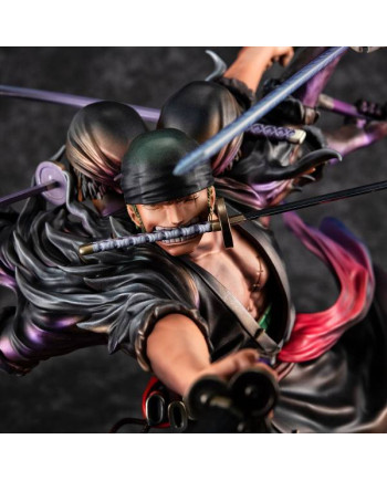 ONE PIECE - Zoro Vers. demon spirit kyuutouryuu asura - Statue 17cm