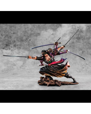 ONE PIECE - Zoro Vers. demon spirit kyuutouryuu asura - Statue 17cm