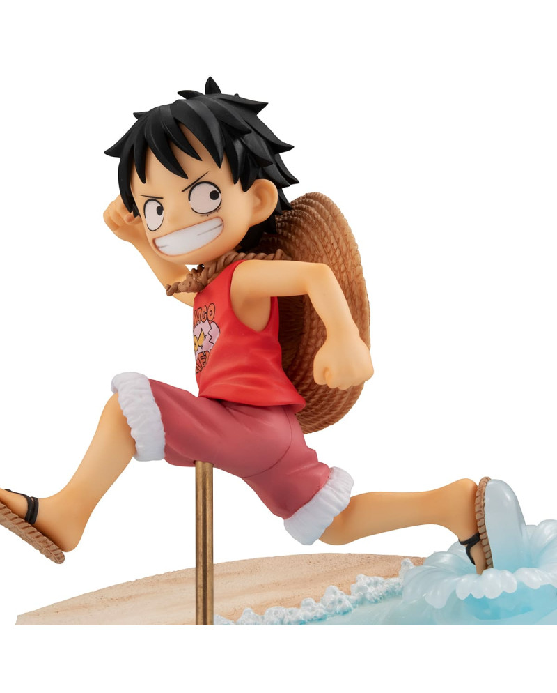 ONE PIECE - Luffy "Run Run Run" - Statue G.E.M. 12cm